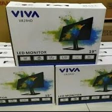 əl kamerası: Monitor Viva VA19HD Teze upakovka Viva monitor Vga port Hdmi port