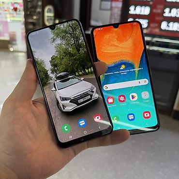 note 3: Samsung Galaxy A30, Б/у, 32 ГБ, цвет - Синий, 2 SIM — 2