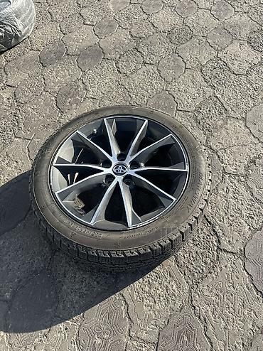 Шины и диски: Диски R 18 Toyota, Б/у — 2