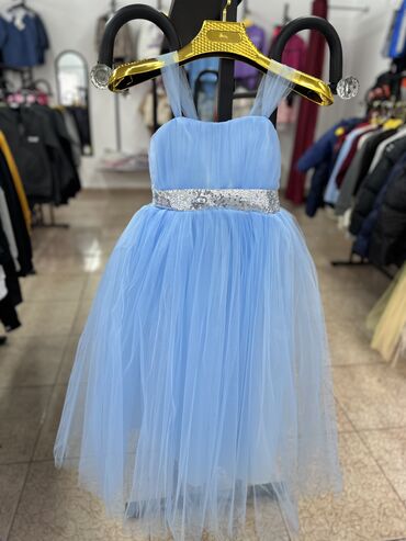 Платья: Детское платье, цвет - Красный, Новый — 7