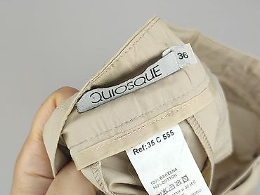 crocs brooklyn klapki: QUIOSQUE, Spodnie materiałowe damskie, rozmiar S — 5