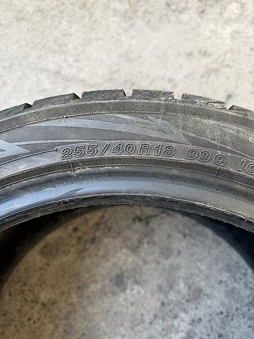 pirelli p zero: Шины 255 / 40 / R 18, Зима, Б/у, 1 шт, Легковые, Япония, Yokohama — 2