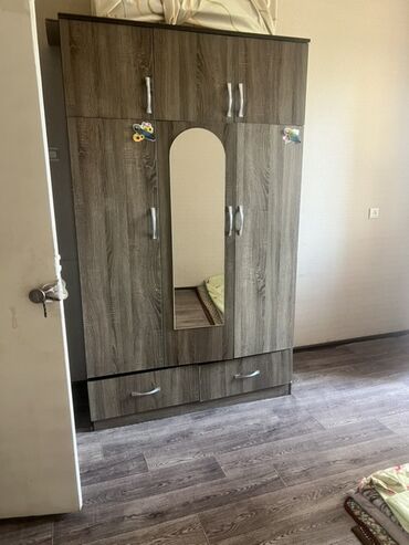 шкаф кухонный напольный: Шкаф для одежды, Прямой, МДФ