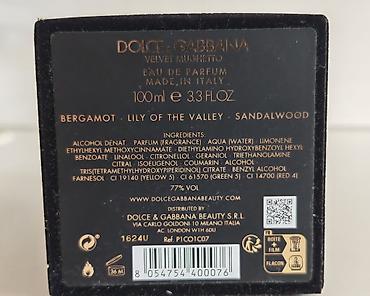 Красота и здоровье: Dolce & Gabbana Velvet Mughetto Eau de Parfum – 100 ml (3.3 fl oz) — 5