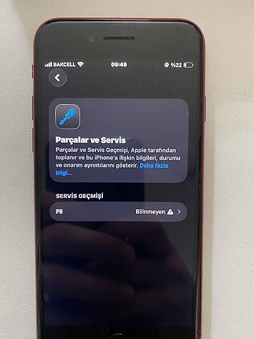 apl: IPhone SE 2022, 64 GB, Qırmızı, Barmaq izi — 4