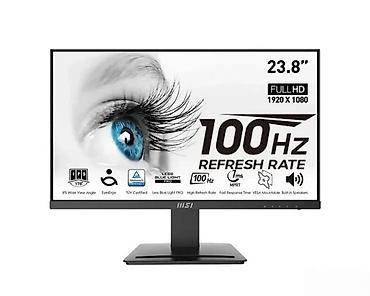 Monitori: MSI 23.8" IPS monitor – FHD 1920×1080, 100 Hz - Dijagonala: 23,8 inča — 1