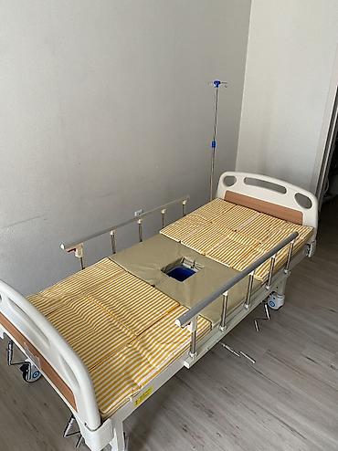 Медтовары: Медицинская кровать! МЕХАНИЧЕСКАЯ КРОВАТЬ,модель отличается широкими — 2
