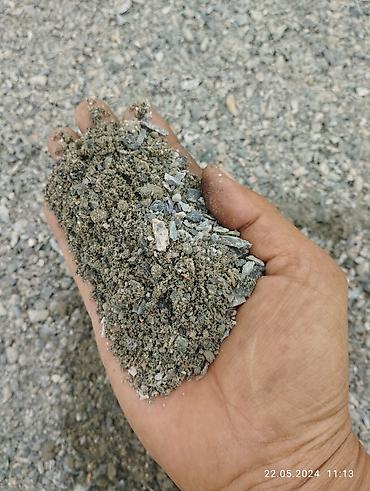 Галька: Таш,Кмини, Отсев, средний грязный смес для бетона Щебень, шебен — 5