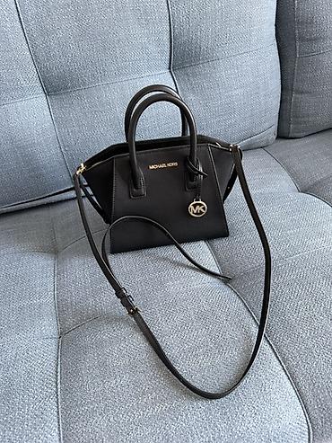 баа: Сумка Michael Kors оригинал - Цвет: черный, фурнитура — золото - Две — 1