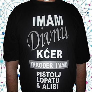 plisane helanke: Majice sa stampom i saljivim personalizovanim natpisima za muskarce — 2