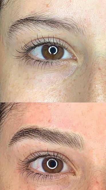 Перманентный макияж: Акция Перманентный макияж бровей Аппаратные волоски Пудровые — 6