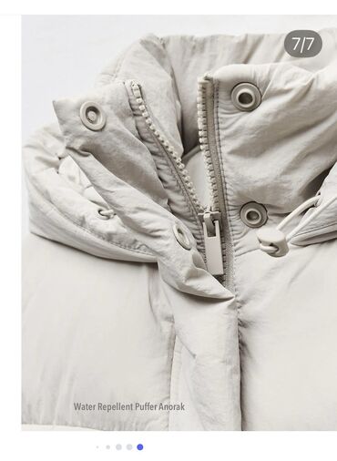 Kurtkalar: ZARA kurtka. Ekru reng s razmer (m razmere de olur) Su ve külek — 25