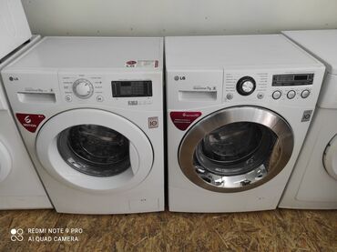 Стиральные машины: Стиральная машина LG, Б/у, Автомат, До 5 кг, Узкая — 5