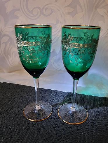 casa coca cola: Case kristal za dvoje Bohemija vinske iz 1960/70te godine. Case za — 2