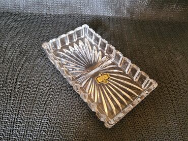 Činije: Kristalna nova Zajecar posuda iz 70ih. Posuda Zajecar. na sredini — 5