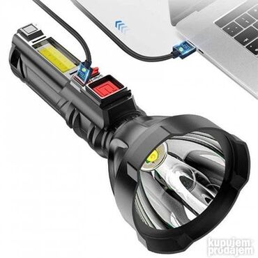 Lov i ribolov: Takticna super jaka baterijska LED lampa 100000lm Karakteristike — 7