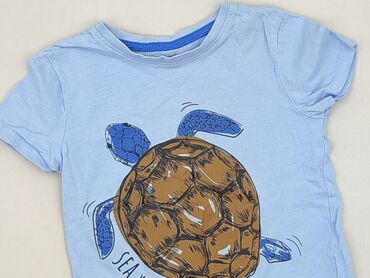 koszulki basic: T-shirt, Little kids, 4-5 years, 104-110 cm, condition - Very good