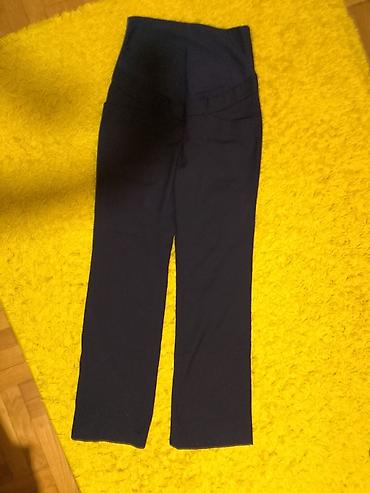 Pantalone: H&M trudnicke pantalone,crna boja.Sasvim nove.Velicina M — 1