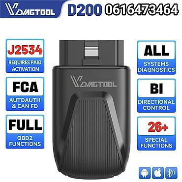 Alati za automobile: Novo - VdiagTool D200 Bluetooth 26 Reset funkcija Bi-Directional — 12