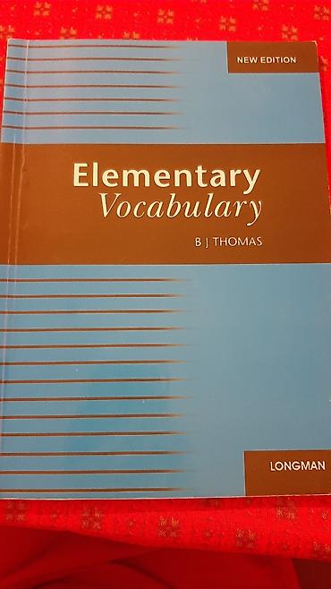 Lüğətlər: Məhsul: Elementary Vocabulary – New Edition Müəllif: B. J. Thomas — 1