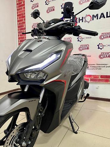 Скутеры: Тип скутера 150 куб. см, Бензин, Новый — 6