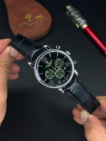 pol sapaski: Yeni, Qol saatı, Patek Phillipe, rəng - Qara — 1
