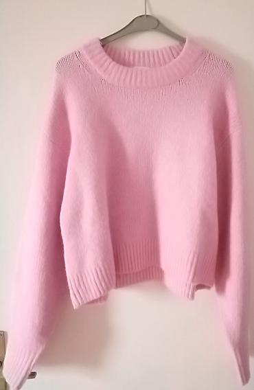 tifani dzemperi: Dzemper roze H&M. Vrlo mek i topao, divne boje. U dobrom stanju — 1