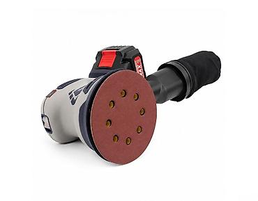 cilalama aparati: Makute titrəşimli cilalayıcı (batareyalı) dairəvi 20V Model — 1