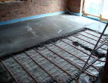 тёплые полы видов монтаж: Стяжка пола и укладка «тёплого пола» - Выполняем цементно‑песчаную
