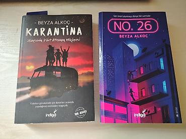 cingiz abdullayev kitablari: Beyza Alkoç-un “Karantina” və “No.26” kitabları satılır. Kitablar — 1