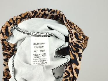 leopard jeans: Spodnie materiałowe damskie, rozmiar S — 4