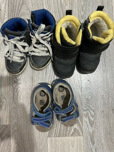 обувь рабочий: Детская обувь набором (3 пары): размеры 24.25 - Кроссовки/высокие