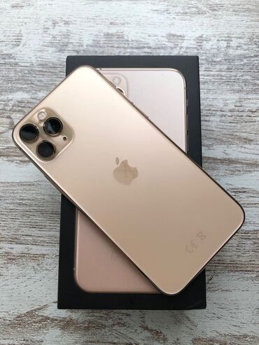 каракол телефон айфон: IPhone 11 Pro, Колдонулган, 256 ГБ, Алтын, Каптама, 92 %