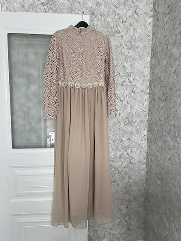 Вечерние платья: Вечернее платье, Длинная модель, Шифон, С рукавами, S, M — 6