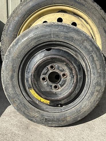 запаска шин: Запасное колесо-докатка Bridgestone TRACOMPA-2 (TR2D) на стальном — 1