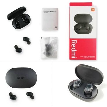 ear pods: Вакуумные, Xiaomi, Новый, Беспроводные (Bluetooth), Классические