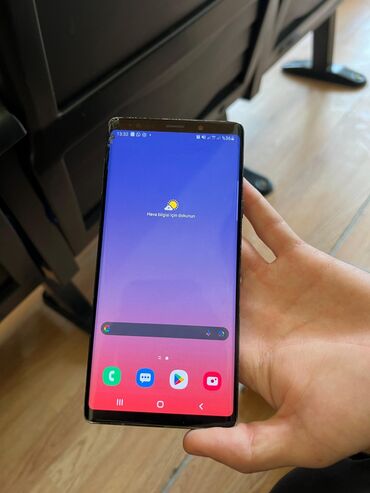 Samsung: Samsung Galaxy Note 9, 128 GB, rəng - Qara, İki sim kartlı, Face ID