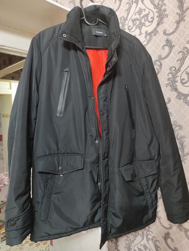 мужское куртки: Куртка 2XL (EU 44), түсү - Кара