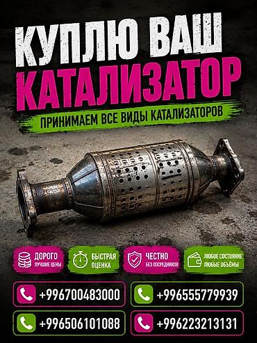 devs kg: Катализатор сатып алабыз, эн кымбат баада катализатор, Куплю Скупка — 1