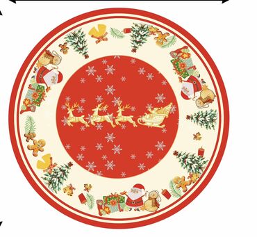 Ostalo: Novogodisnji Ukrasni Stolnjaci NOVO Vise Dezena AKCIJA Cene nisu — 12