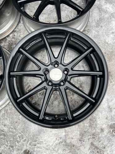 Диски: Литые Диски R 19 Work, Комплект, отверстий - 5, Б/у — 4