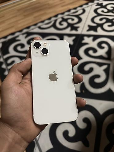 IPhone 13, Новый, 128 ГБ, White Titanium, Чехол, 83 %