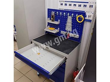 Инструменты и тележки для инструментов: Тележка инструментальная WDS-5. - размер 738x750x453 мм - вес 46 кг - — 6