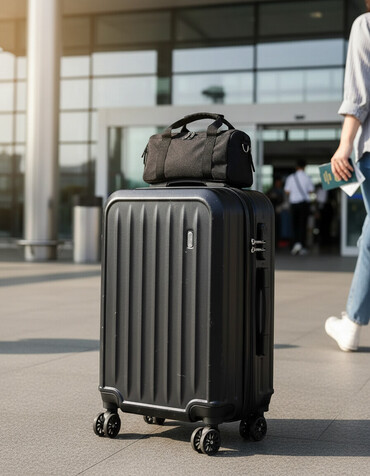 Çantalar: Yeni
Çamadan S ölçü
Reng- Qara
Uzunluq 55 sm
Eni 33 sm
Dərinlik 20 sm — 3