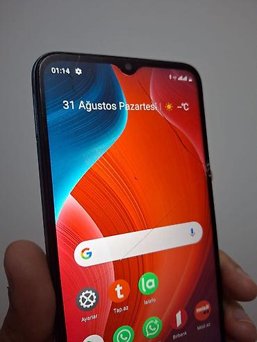 telefon tap: Realme C21Y, 64 GB, rəng - Göy, Qırıq — 4