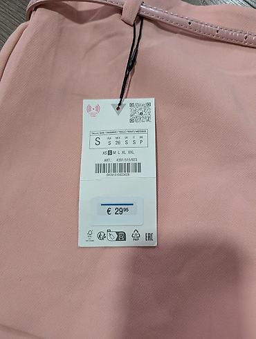 tom tailor sakoi: ZARA ženske šorts-suknja u puder roze boji. Elegantna A-silueta sa — 3