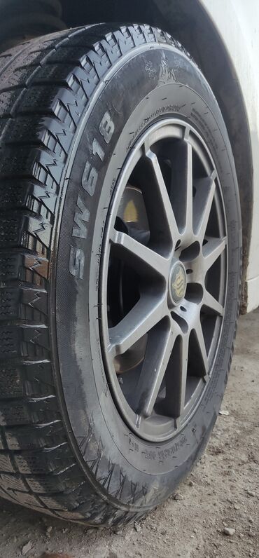 зимние шины 14 размер: Дөңгөлөктөр монтажда 205 / 65 / R 16, Кыш, Куйма
