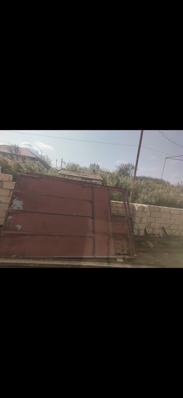 ворота для дома: İşlənmiş Dəmir Həyət darvazası, Yana açılan, 3 m, Mexaniki, Qapı ilə, Kredit yoxdur, Ödənişli quraşdırma, Ünvandan götürmə