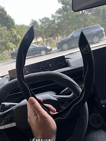 mini piter: Məhsul: Avtomobil sükanı üçün yumşaq qoruyucu örtük Təsvir: - Sükanın — 1