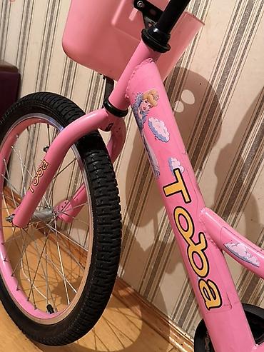 usag ucun: Uşaq velosipedi – Toba, 20" təkər - Rəng: çəhrayı - Çərçivə: polad — 4